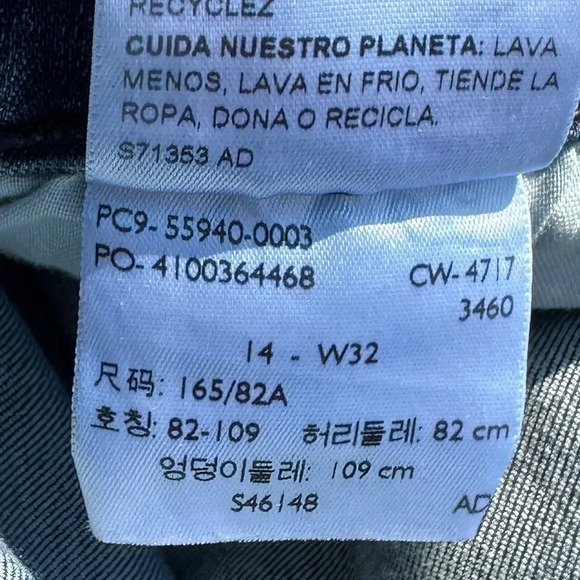 Denizen From Levi’s High Rise Shorts Sz 32 - Picture 4 of 4